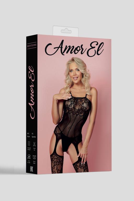 AME008BLK Кетсьюит (боди-комбинезон) Isabel S/L AME008BLK Кетсьюит (боди-комбинезон) Isabel S/L