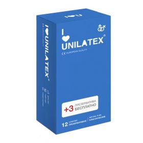 Презервативы UNILATEX классические12 шт