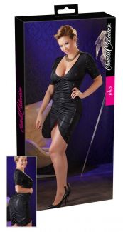 2715910 Dress Ruffles - black 4XL Платье