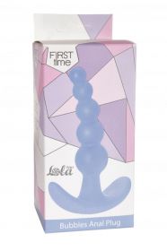 5001-02 АНАЛЬНАЯ ПРОБКА BUBBLES ANAL PLUG BLUE
