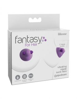 PD4920-12 Виброприсоски-стимуляторы на соски Vibrating Nipple Suck-Hers серии Fantasy For Her