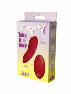 9026-01 Перезаряжаемый вибратор в трусики Take it Easy Joy