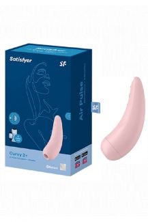 J2018-81-3Вакуумно-волновой стимулятор Satisfyer Curvy 2+ с возможностью управления через приложение