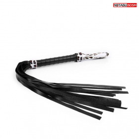 NTB-80334 ПЛЕТЬ L рукояти 160 мм L хвоста 330 мм, цвет чёрный/лео