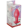 5006-01LOLA АНАЛЬНАЯ ПРОБКА С ВИБРАЦИЕЙ BULB ANAL PLUG PINK (БАТАРЕЙКИ ААА)