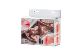 2101-05 ДВОЙНОЙ МАСТУРБАТОР С ВИБРОПУЛЕЙ SATISFACTION BABYLICIOUS