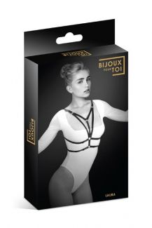 606902 Bijoux Pour Toi Фиксация: упряжь на грудь Лора Harnais de poitrine elastique Laura