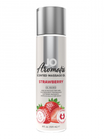 JO40129 Массажное масло JO - Aromatix - Massage Oil - Strawberry 120 mL