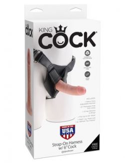 PD5621-21 Страпон Harness 6" Cock трусики с насадкой телес.