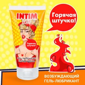 LB-60004-1 Гель-любрикант INTIM HOT серии LIMITED EDITION туб пластиковый 50 г