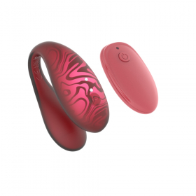 AM-001R Парный вибромассажер TWIN+, Red с пультом дистанционного управления