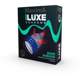 Luxe Maxima «Bad Cowboy» презервативы с усиками, упаковка 1 шт