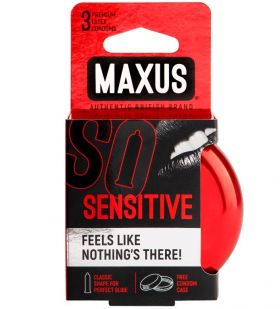 MAXUS Sensitive №3 Ультратонкие в железном кейсе