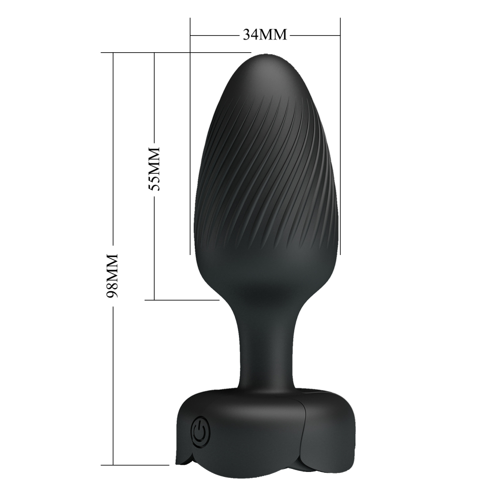 BI-040183 Анальный Вибростимулятор с Подсветкой Pretty Love BI-040183 Анальный Вибростимулятор с Подсветкой Pretty Love