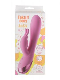 9029-03LOLA ПЕРЕЗАРЯЖАЕМЫЙ ВИБРАТОР TAKE IT EASY LILY