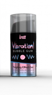 VIB0004 Жидкий интимный гель с эффектом вибрации Bubble Gum, 15 мл