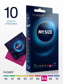 4305MS ПРЕЗЕРВАТИВЫ MY.SIZE №10 РАЗМЕР 64