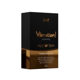 VIB0005 ЖИДКИЙ ИНТИМНЫЙ ГЕЛЬ С ЭФФЕКТОМ ВИБРАЦИИ VIBRATION! COFFEE