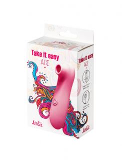 9020-02 ВАКУУМНЫЙ СТИМУЛЯТОР TAKE IT EASY ACE PINK